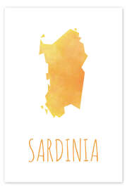 Plakat  Sardinia - Stephanie Wittenburg