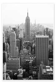 Plakat  Drapacze chmur w Nowym Jorku, USA