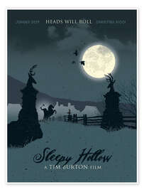 Plakat  Sleepy Hollow - Golden Planet Prints