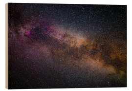 Obraz na drewnie  Milky Way - The starry sky - Benjamin Butschell
