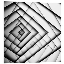 Obraz na PCV  Mirrored Triangles