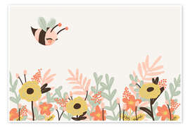 Plakat Animal friends - The bee