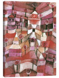 Obraz na płótnie  Ogród różany - Paul Klee
