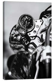 Obraz na płótnie  Speedometer of a motorcycle