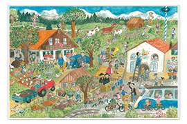 Plakat  farm - Annegret Reimann
