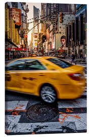 Obraz na płótnie  Yellow Cab New York - Sören Bartosch
