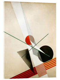 Obraz na szkle akrylowym  Composition a xxi - László Moholy-Nagy
