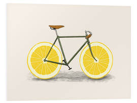 Obraz na PCV  Cytrynowy rower - Florent Bodart