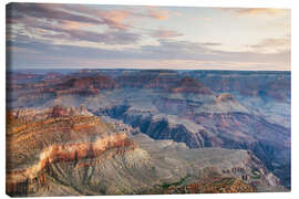 Obraz na płótnie  Sunset over the Grand Canyon south rim, USA - Matteo Colombo