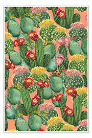 Plakat  cactus meadow