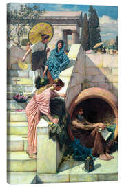 Obraz na płótnie  Diogenes - John William Waterhouse