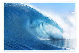 Plakat  Blue Ocean Wave