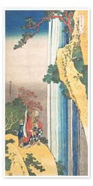 Plakat  Li Bai - Katsushika Hokusai