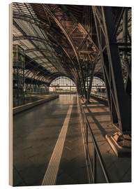 Obraz na drewnie  Leipzig Hauptbahnhof in the sunlight - Sven Hilscher