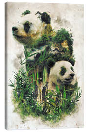 Obraz na płótnie  The Giant Panda - Barrett Biggers