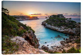 Obraz na płótnie  Sunrise with beautiful bay, Majorca, Spain - Dennis Fischer