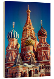 Obraz na drewnie  St. Basil's Cathedral, Russia