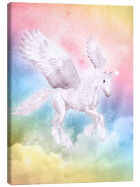 Obraz na płótnie  Unicorn Pegasus, big dreams - Dolphins DreamDesign