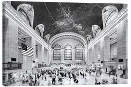 Obraz na płótnie  Grand Central Terminal, New York (monochrome) - Sascha Kilmer