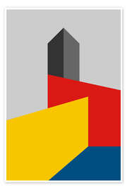 Plakat Bauhaus tower