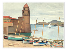 Plakat  Le Phare de Collioure - Albert Marquet