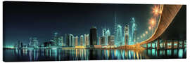 Obraz na płótnie  Panoramic view - Dubai Business Bay