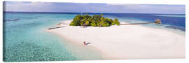 Obraz na płótnie  Dream island in the Maldives - Matteo Colombo