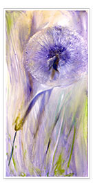 Plakat Purple dandelion