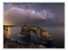 Plakat  Es Pontas | Milky Way (Majorca / Spain) - Kristian Goretzki