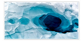 Plakat  Pattern in the frozen ice - Janet Muir