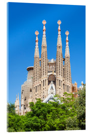 Obraz na szkle akrylowym  La Sagrada Familia church in Barcelona - Neale Clarke