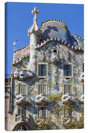 Obraz na płótnie  Facade of the Casa Batllo, Barcelona - Neale Clarke