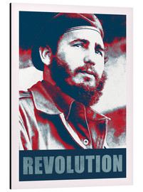 Obraz na aluminium  Fidel Castro revolution in Cuba - Alex Saberi