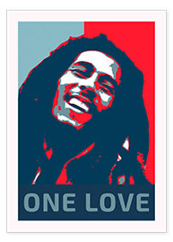 Plakat Bob Marley One Love
