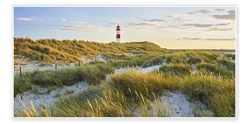Plakat Lighthouse in Sylt
