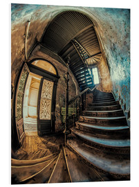 Obraz na PCV  Old forgotten staircase - Jaroslaw Blaminsky